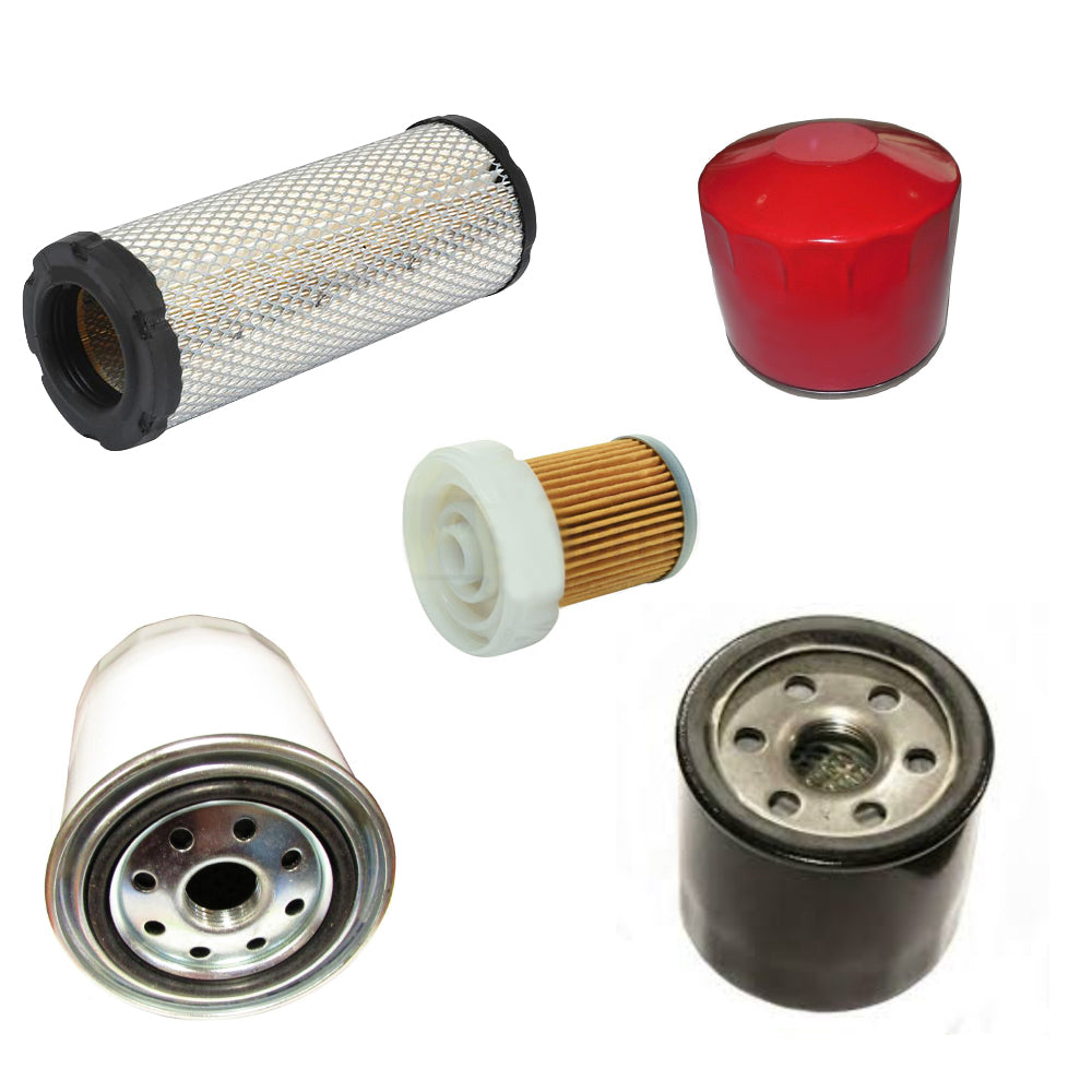 Tune-Up Filter Kit For Kubota L2501 L2800 L3200 L3400 L3700SU L3800 HST Tractor – 5-Piece Maintenance Set