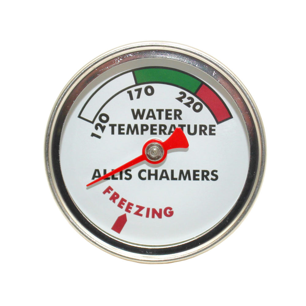 Jauge De Température Tracteur Allis Chalmers - Compatible Modèles B, C, CA, WC, WD45 | Pièce Détachée Agricole