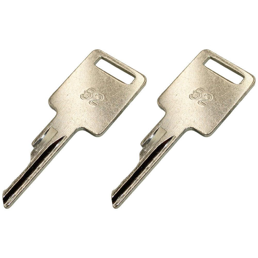 2 Ignition Keys Fits Case Skid Steer 1838 1840 1835B 1835C 1845B