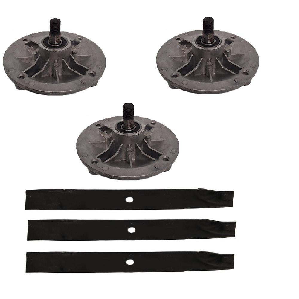 Set Di 3 Lame Per Rasaerba Toro - Ricambio 110-6837-03, Taglio 50