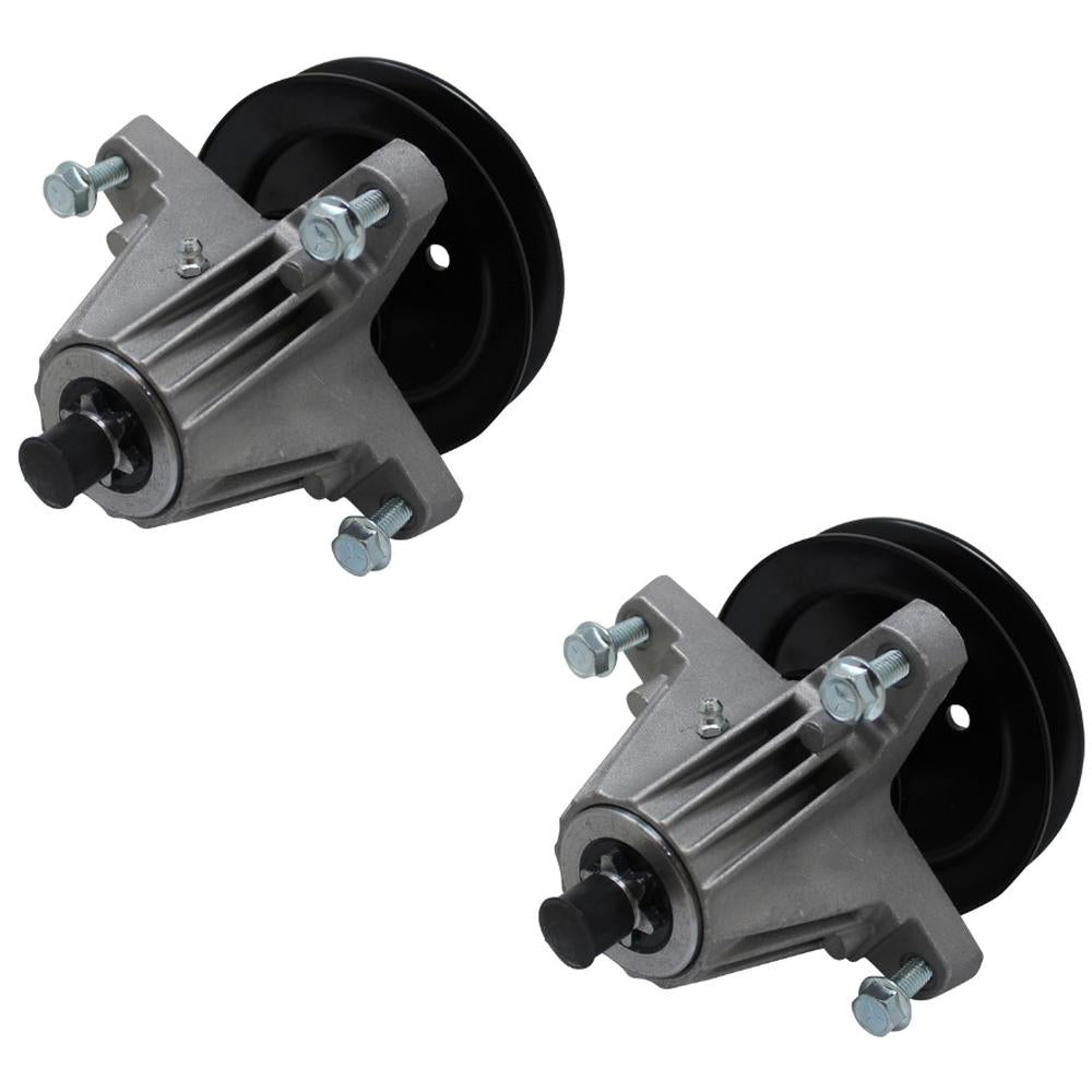2 Pack Mower Deck Spindles for Troy Bilt Riding Mower 50" Deck Repl