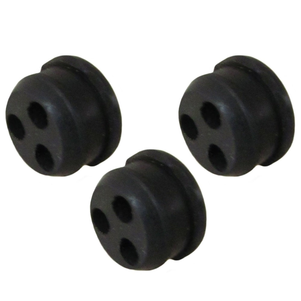 3 Pack Fuel Line Gas Tank 3 Hole Grommet for Echo Trimmer Blower