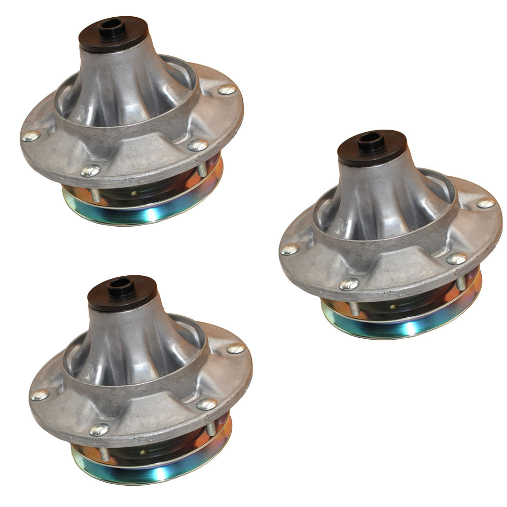 3 Pack Mower Deck Spindles Fits John Deere M653 M655 M665 Z-Trak