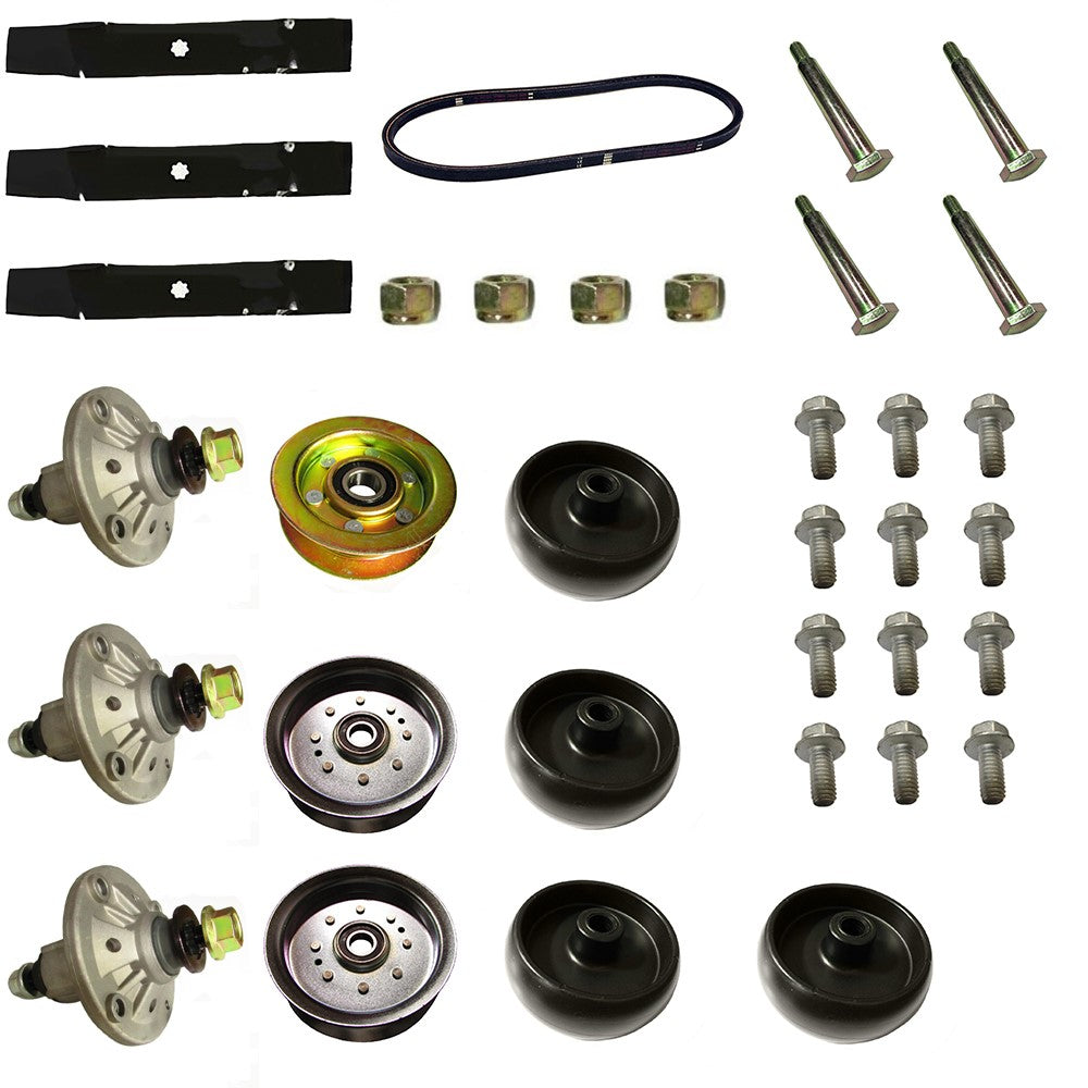 48" Deck Rebuild Kit with Hardware Fits John Deere 145 & 155C Riding