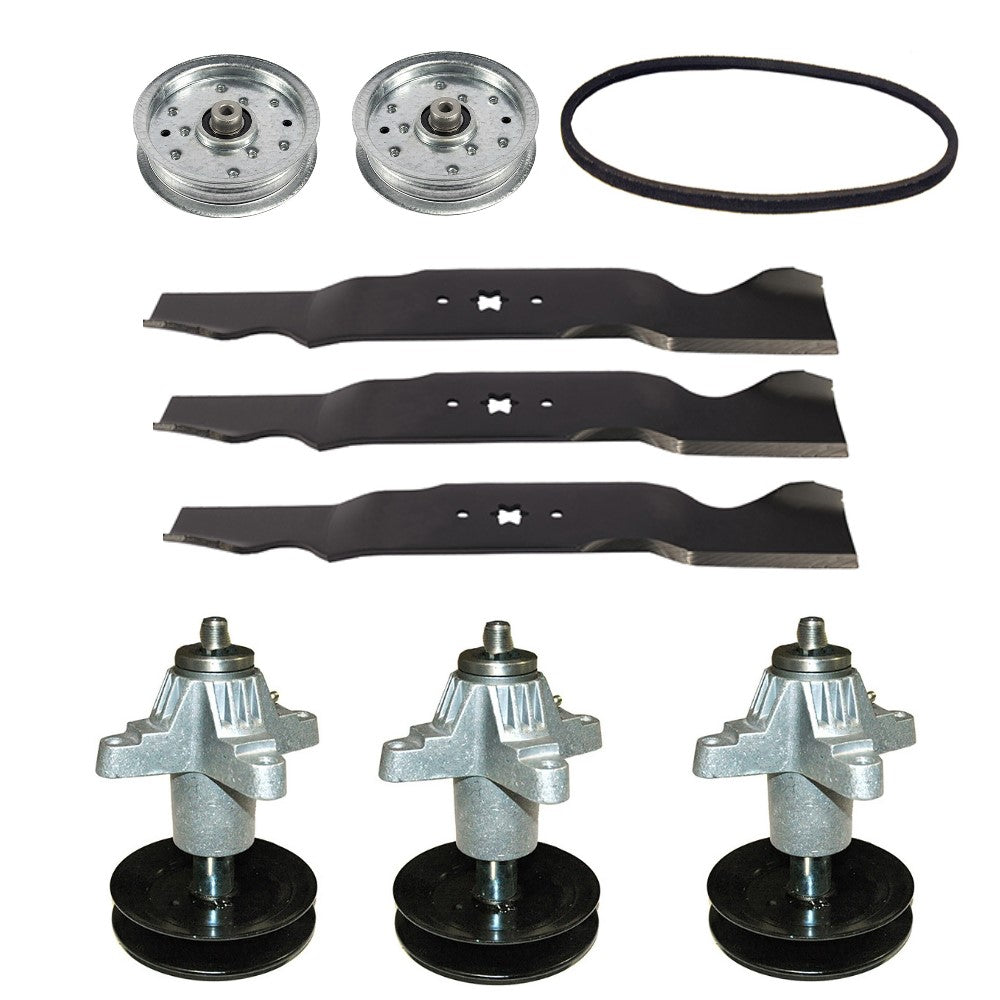 Spindle Assembly Craftsman Lawn Mower Deck Pulley Spindles Blades