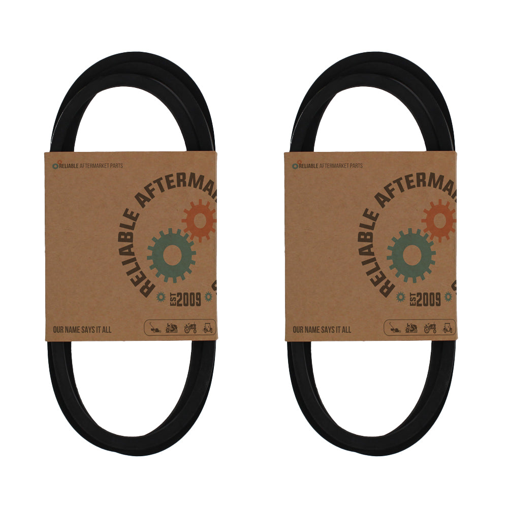 2) Belts Fits Craftsman 137153 139573 158818 V Belt (1/2x83