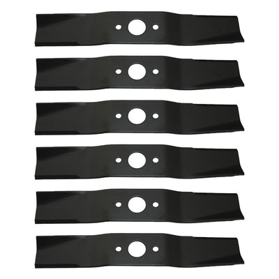 6-Pack Left Hand Blades Fits Case (Ingersoll) C24442, C12262 for 44 dec
