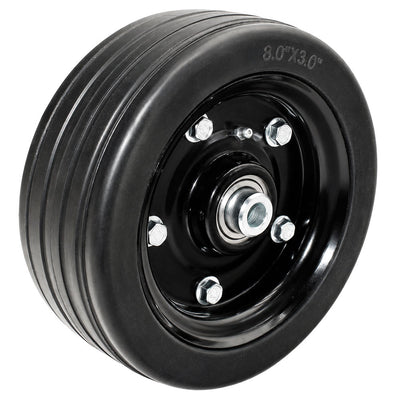 Replacement Finish Mower Wheel/Solid Molded Tire 8
