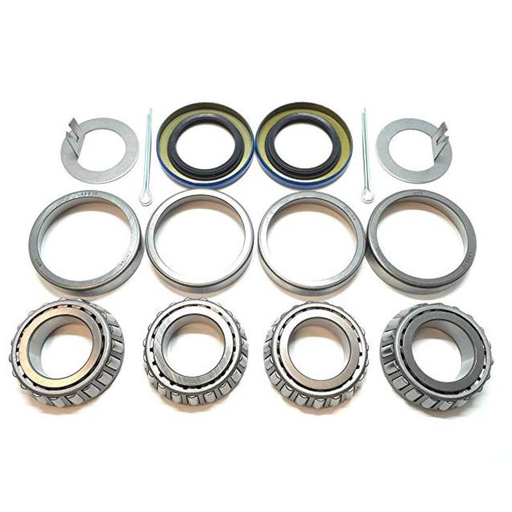 Trailer Wheel Bearing Kit Fits Seal 1.25'' 2000lb Axles L44649 - Foto 2