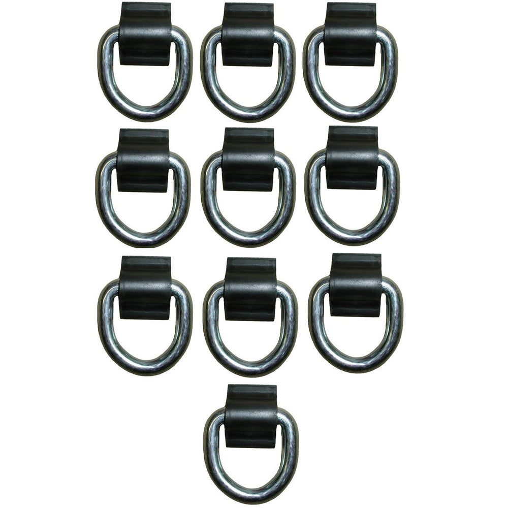 10 3/8" D Ring 5000# Weld On for ATV Motorcycle Rope Tie Trailer Truck