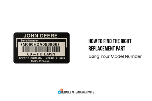 How to Find the Right Replacement Part Using Your Model Number