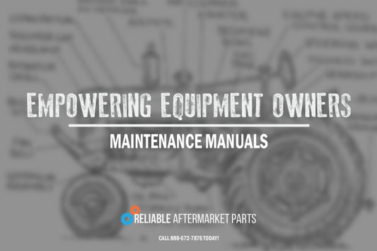 Empowering Equipment Owners: A Comprehensive Guide to the Maintenance Manuals Offered by Reliable Aftermarket Parts
