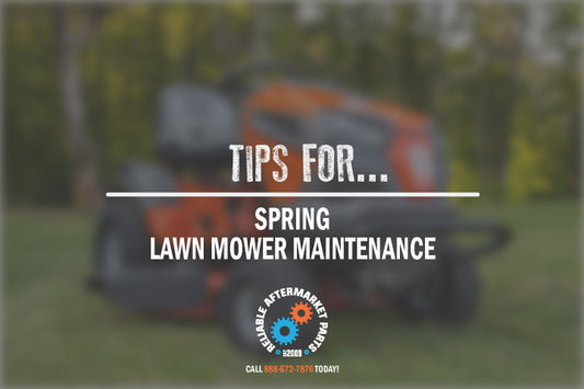 Spring Lawn Mower Maintenance