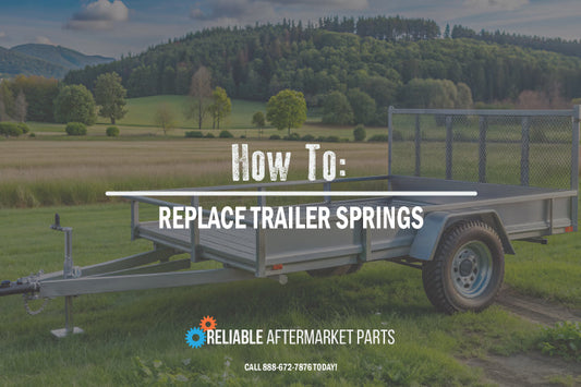How to Replace Ramp Springs on Trailer
