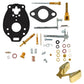 Complete Carburetor Rebuild Repair Kit & Float Fits Ferguson TE20 TO20 TO30