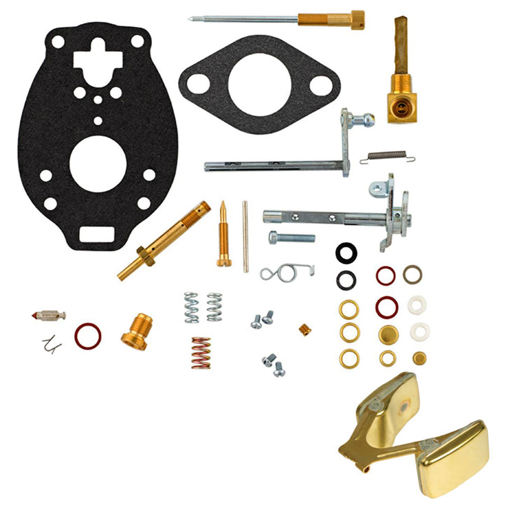 Complete Carb KIt & Float Fits Massey Ferguson Replaces 181643M91