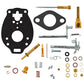 Complete Carburetor Rebuild Repair Kit & Float Fits Ferguson TE20 TO20 TO30