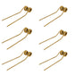 (6) Hay Tedder Tine Tooth Fluffer Teeth for Stirex SG-252 SGL-302 STS 20H 2G-252