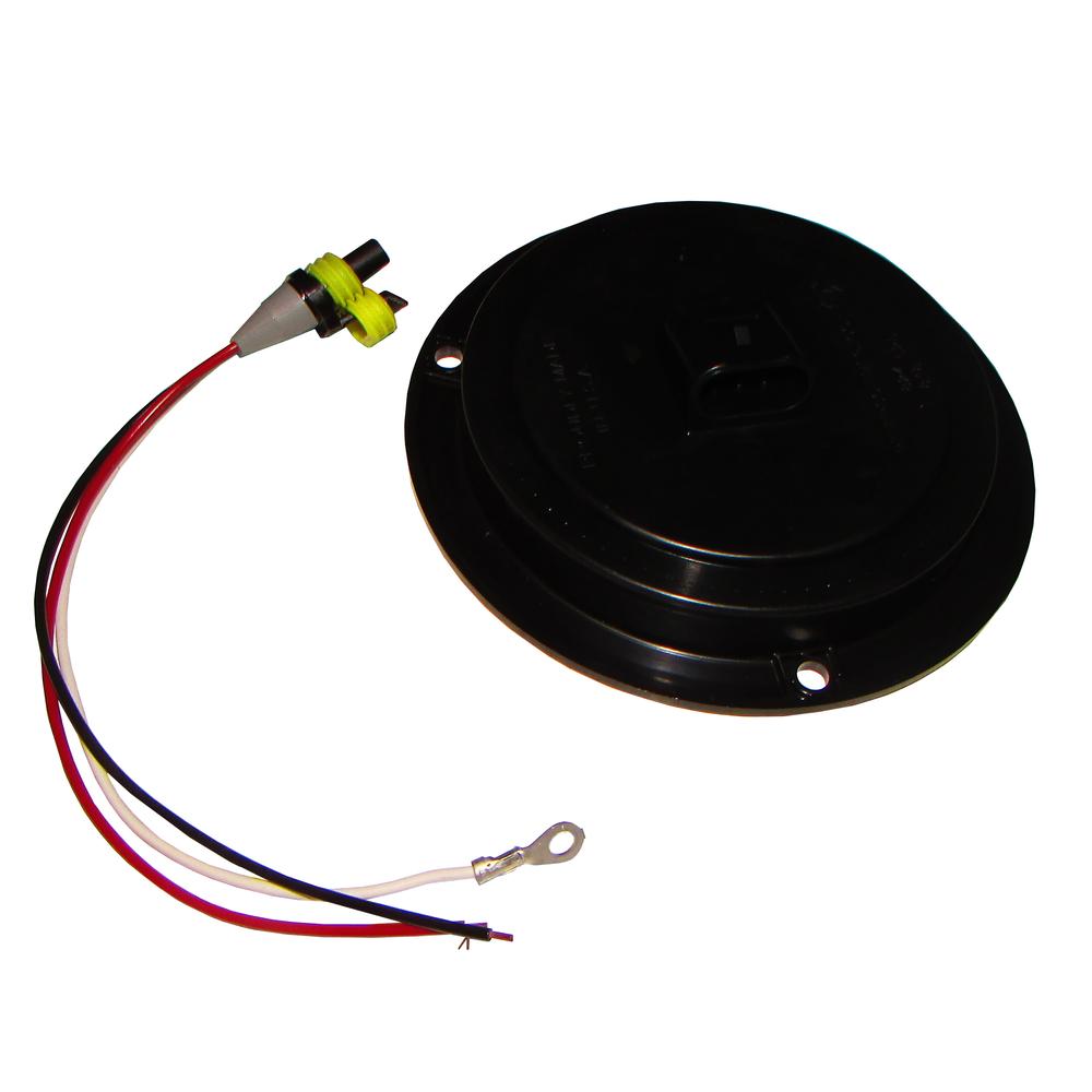 019-01-305 STT 4" Round Red LED Light Kit With 12 Volt Wire Harness And Grommet