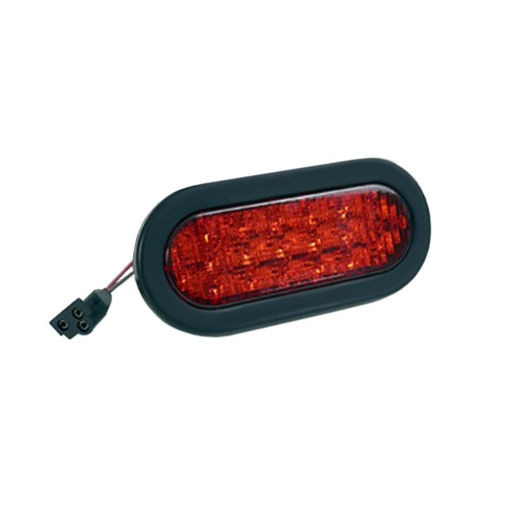 019-03-305 Red 6" Oval LED Light Kit for A L Lightech Universal Products