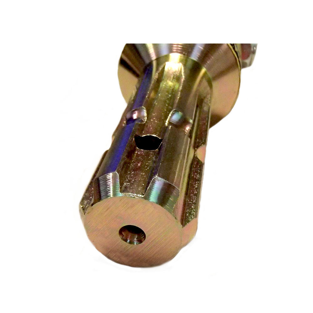 PTO Spline Adaptor, 1-3/8 x 6 male x 1-3/4 x 20 Female w/ set screw lock, New