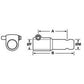 PTO Adapter Fits Universal Products Replaces 3738