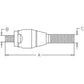 WN-04383056-PEX Power Steering, Cylinder, End Fits Deutz AGROPRIMA 4.31