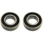 (2 Pack) Ball Bearing Fits Grasshopper 110080, 110081, 110082, Rotary 10303