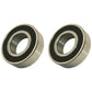 Qty 2: Bearing Fits Scag Replaces 483466