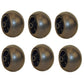 (6pk) Deck Wheels Bunton PL7540 Fits Ferris 1716353 210-165 Bad Boy 022-52