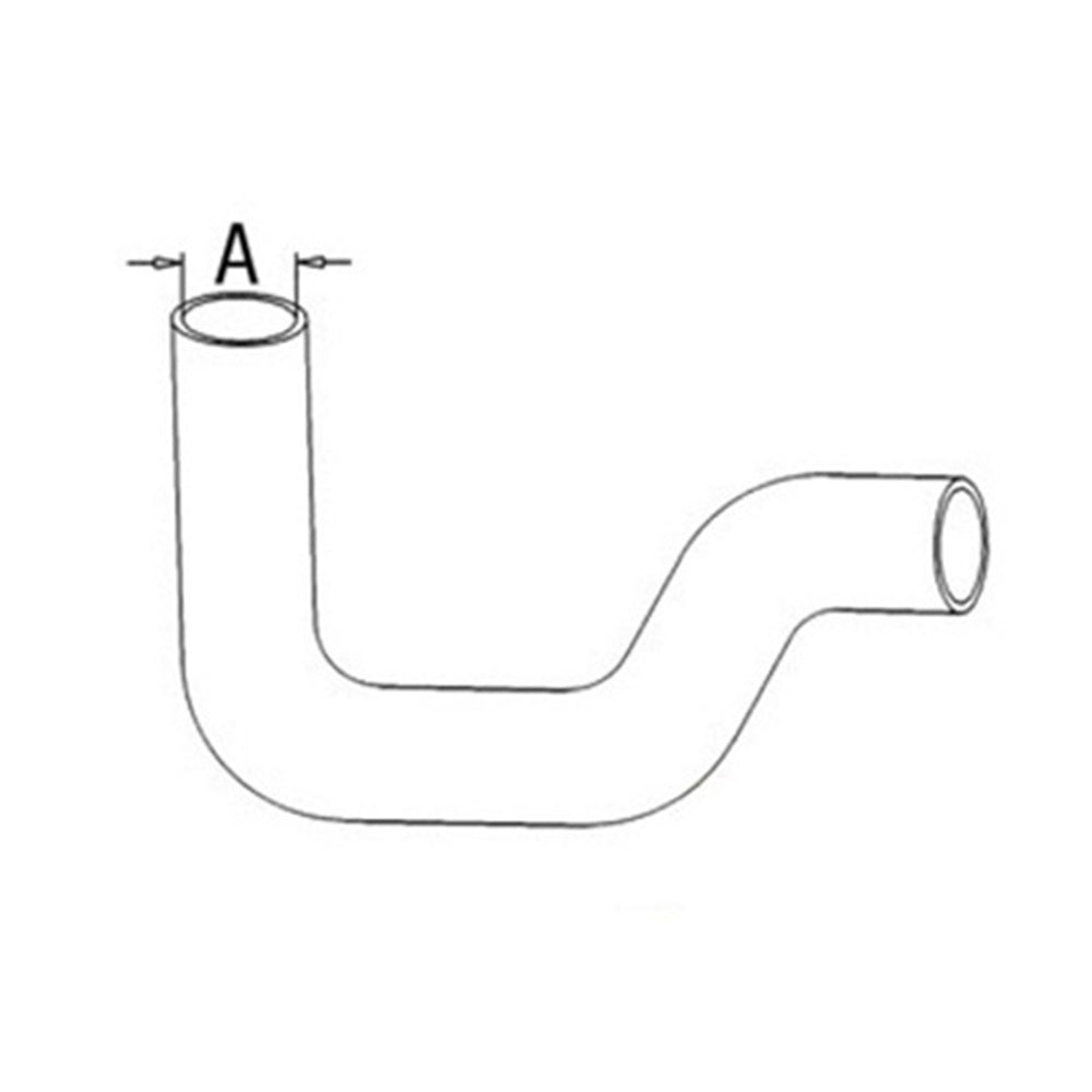 1002777C2 Bottom Lower Radiator Hose Fits Case IH 284 Gas Tractor