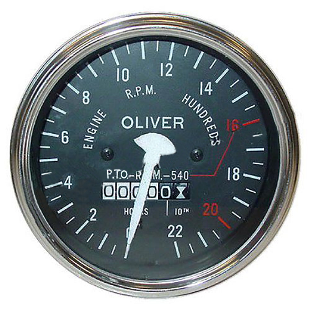 100575A Tachometer Gauge for White / Oliver Tractor Super 55 Super 66