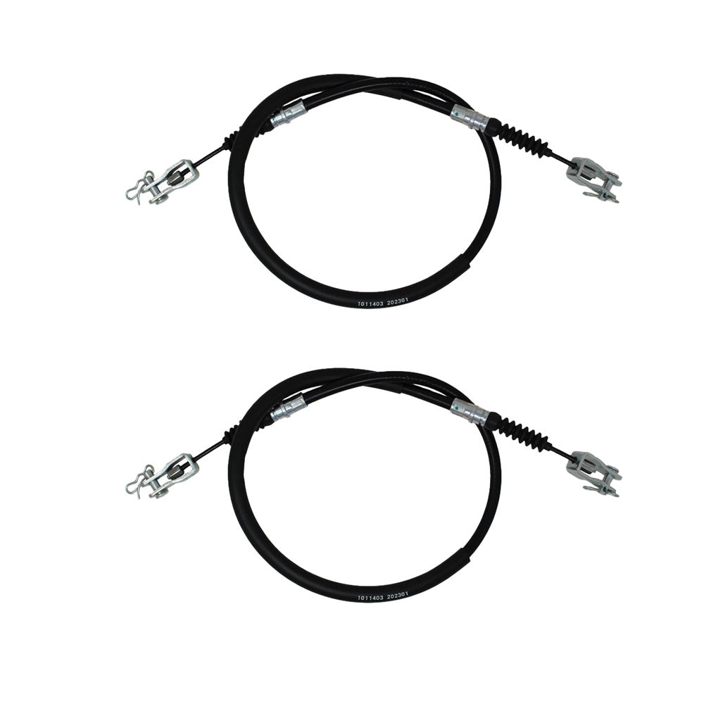 10111258 2PC Brake Cable Set Fits Club Car 1981-1999 DS Gas & Electric Golf Cart