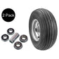 2 pk Wheel Assembly w/ Bearings fits Dixie Chopper 1999-Later 10202 97166 10205