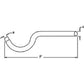 Exhaust Pipe Muffler for Oliver 550 Tractor Super 55 Stanley White 2-44