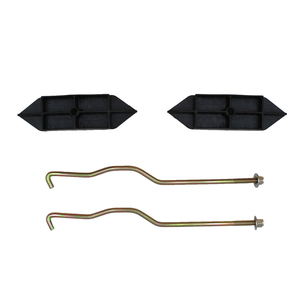 Battery Hold Down Plate Kit with Bolts Fits Club Car Replaces 102526801