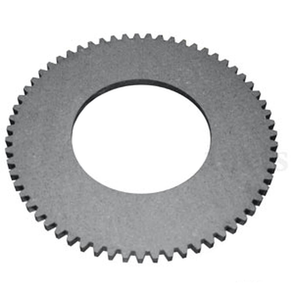 1026555M1 Clutch Plate: 10.75" Od 5.375" Id 63 Ext. Teeth Fiber Clutch