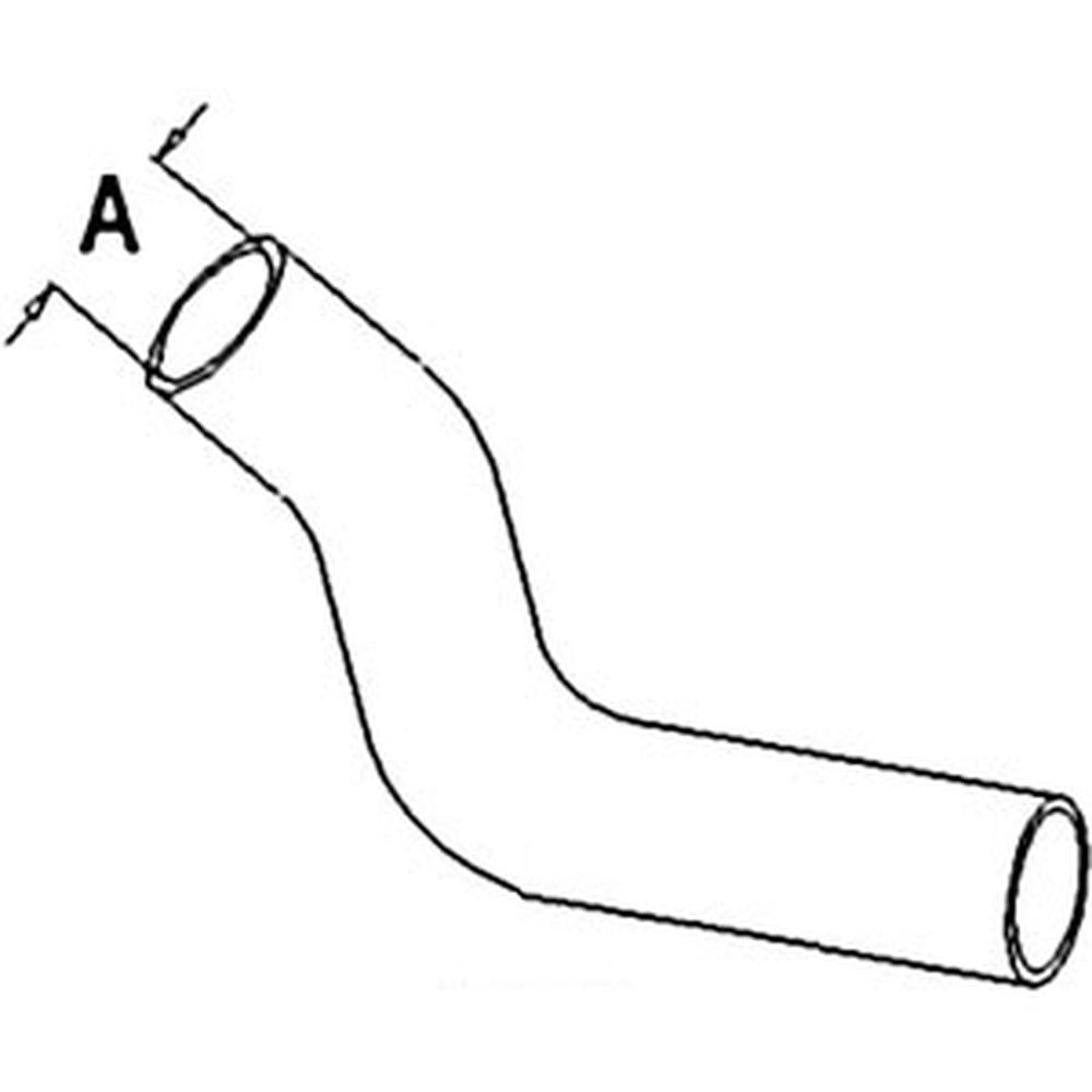 Lower Radiator Hose Fits 550 (diesel S 550 (gas S N 60501-127364) Super 55 10276