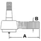 Right Hand Tie Rod Fits Massey Ferguson Replaces 1028268M1