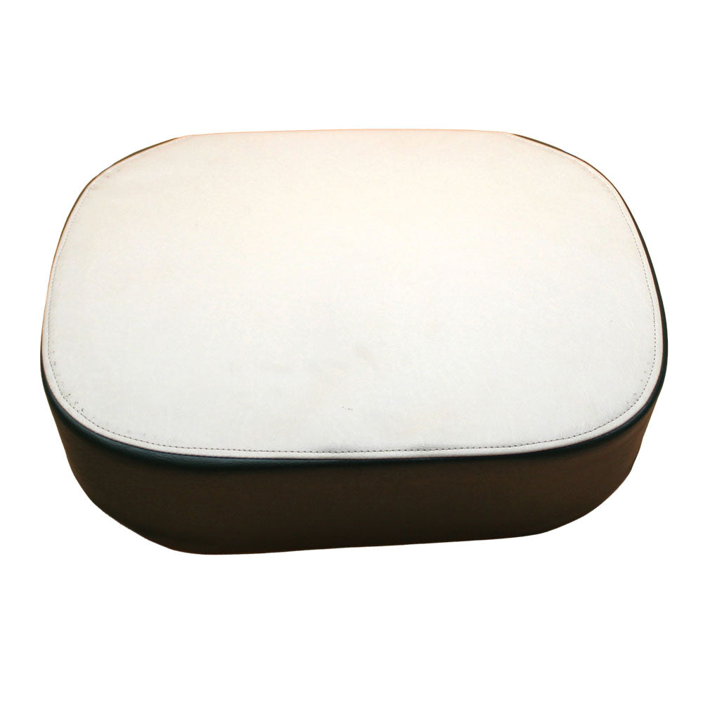 R1004 (1) White & Green Seat Cushion Fits Oliver 1800, 1850, 1900, 1950