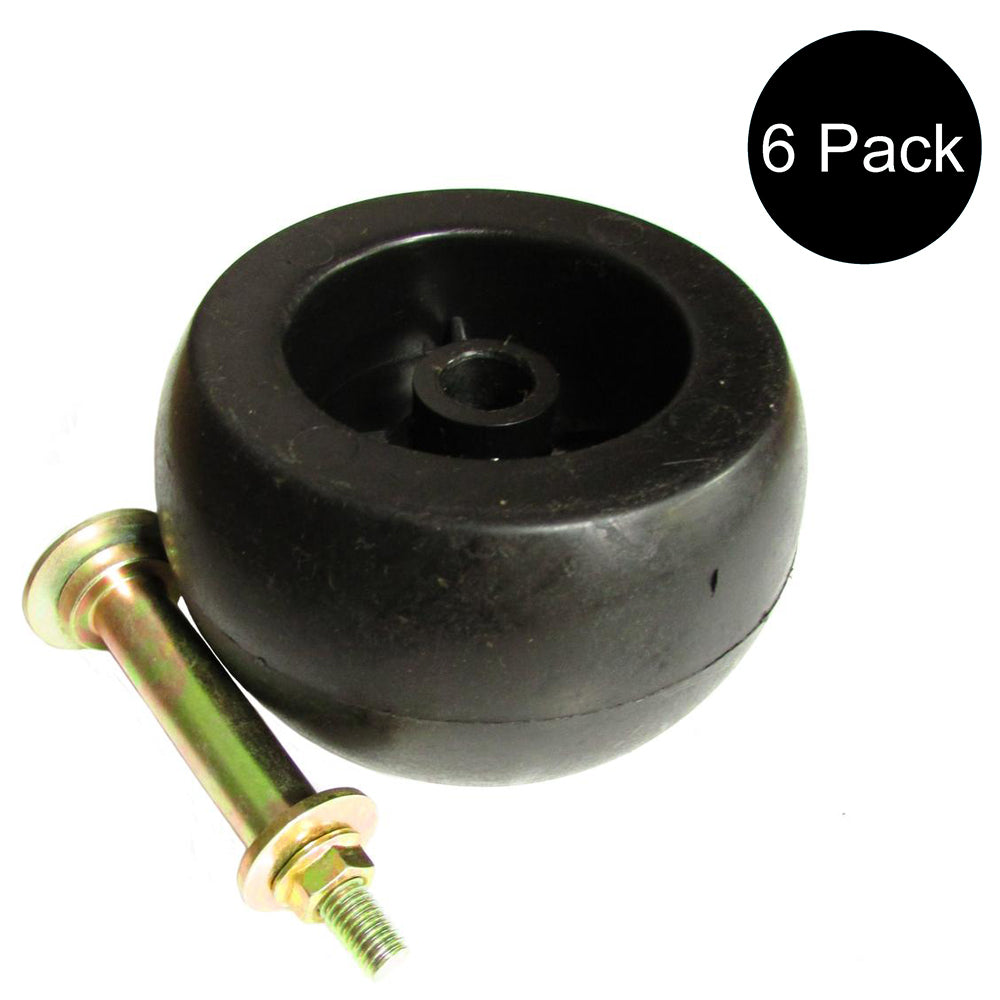 Qty 6: Deck Wheel Kit Fits Exmark Replaces 103-3168