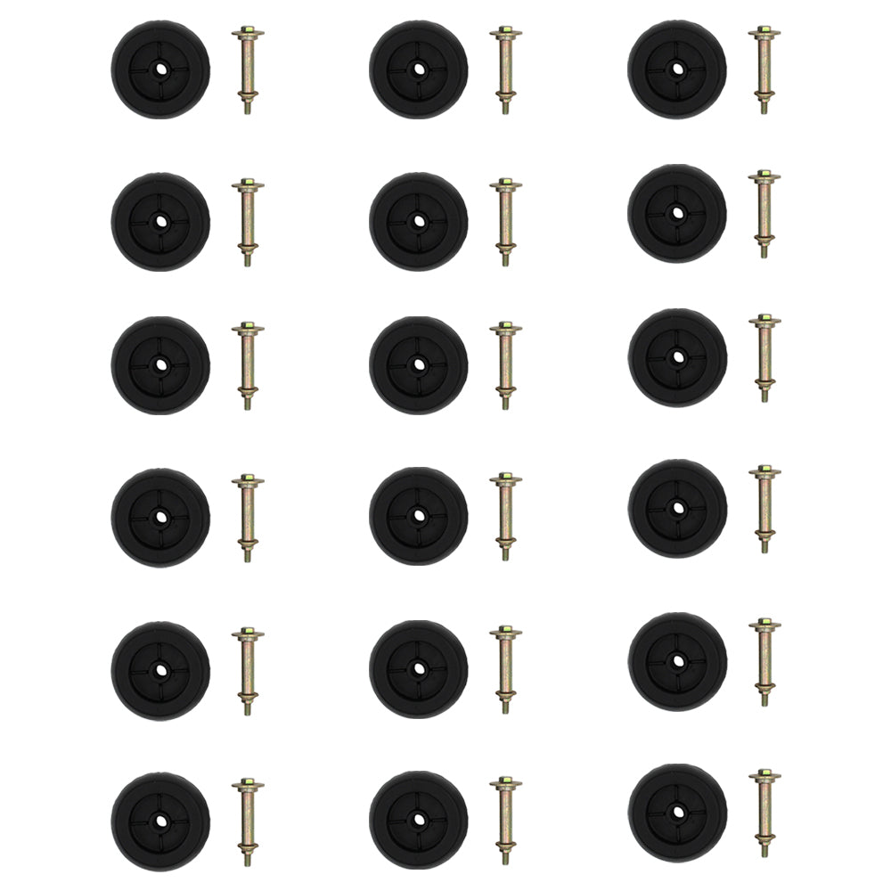 18 Anti Scalp Deck Wheel+KIT Fits Exmark Mower 103-3168 103-7263 103-4051