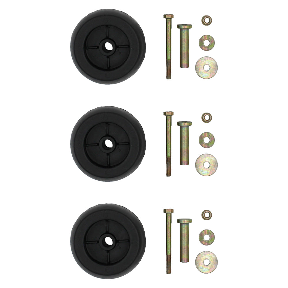 Qty 3: Deck Wheel Kit Fits Exmark Replaces 103-3168