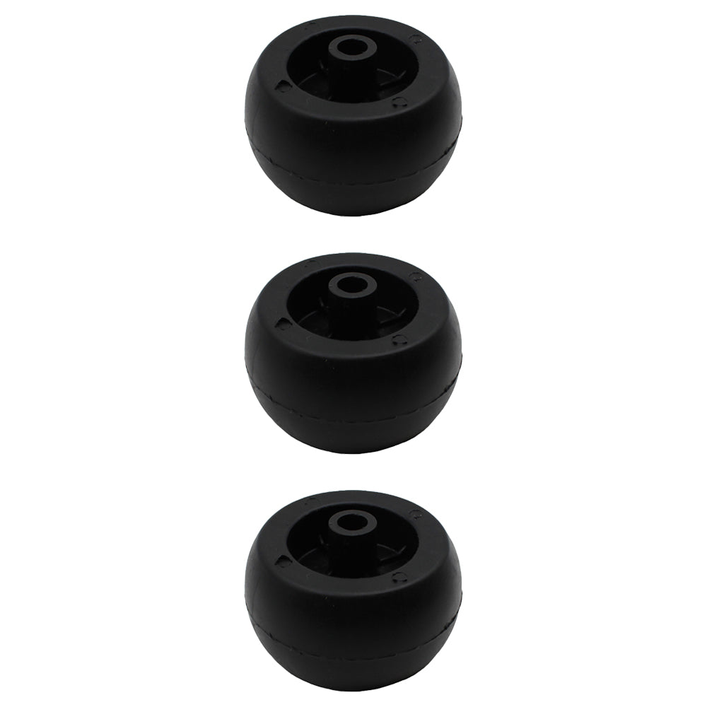 (3) Anti Scalp Deck Wheel Roller w/ Hardware Fits Exmark Mower 103-7263 103-3168