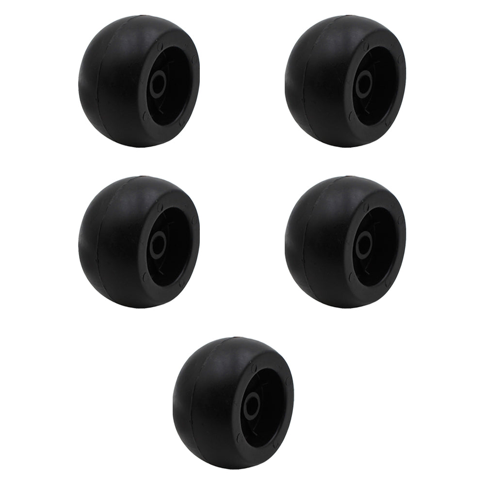 (5) Anti Scalp Plastic Deck Wheel w/ Hardware Fits Exmark Mower 103-3168 103-405