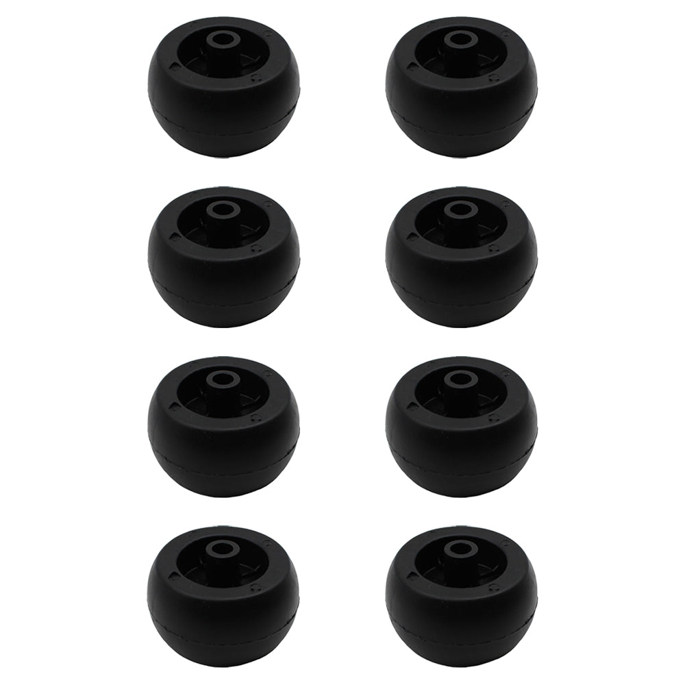 (8) Anti Scalp Deck Wheel Roller w/ Hardware Fits Exmark Mower 103-7263 109-2098