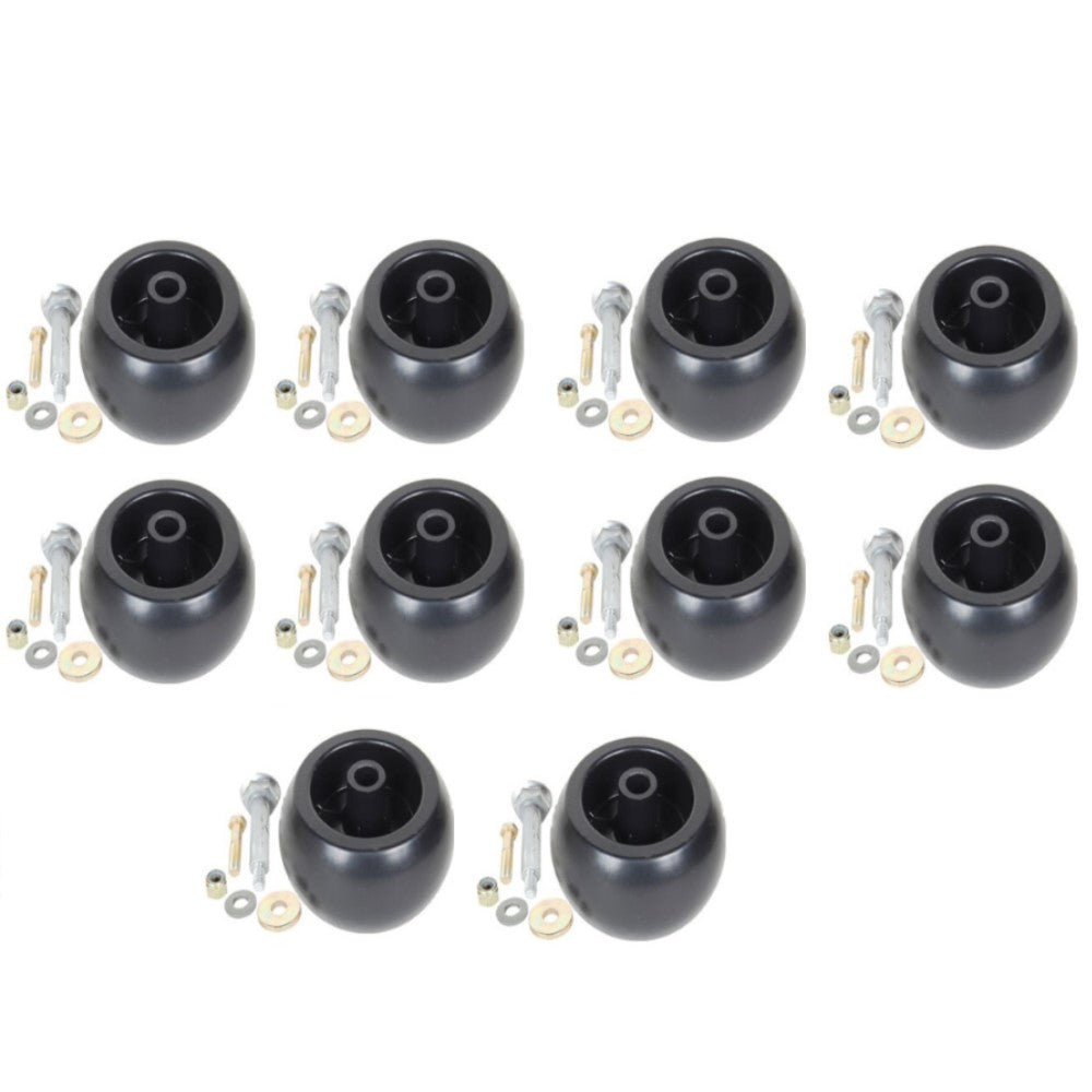 (10) Deck Wheel Roller Kits Fits Exmark 109-2098 116-9981 Zero Turn Mowers ZTR