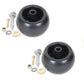 (2) 103-2763 Deck Scalp Wheel Kit Fits Exmark Lazer Z Turf Ranger Tracer Hydro