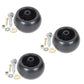 Set Of 3 Anti Scalp Roller Wheel w/ Hardware Fits Exmark 103-8415  116-9981