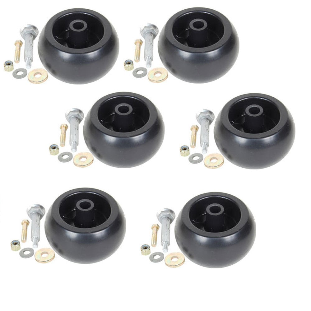 Qty 6: 5" x 3.25" Wheel Deck Kit
 Fits Exmark Replaces 103-4051